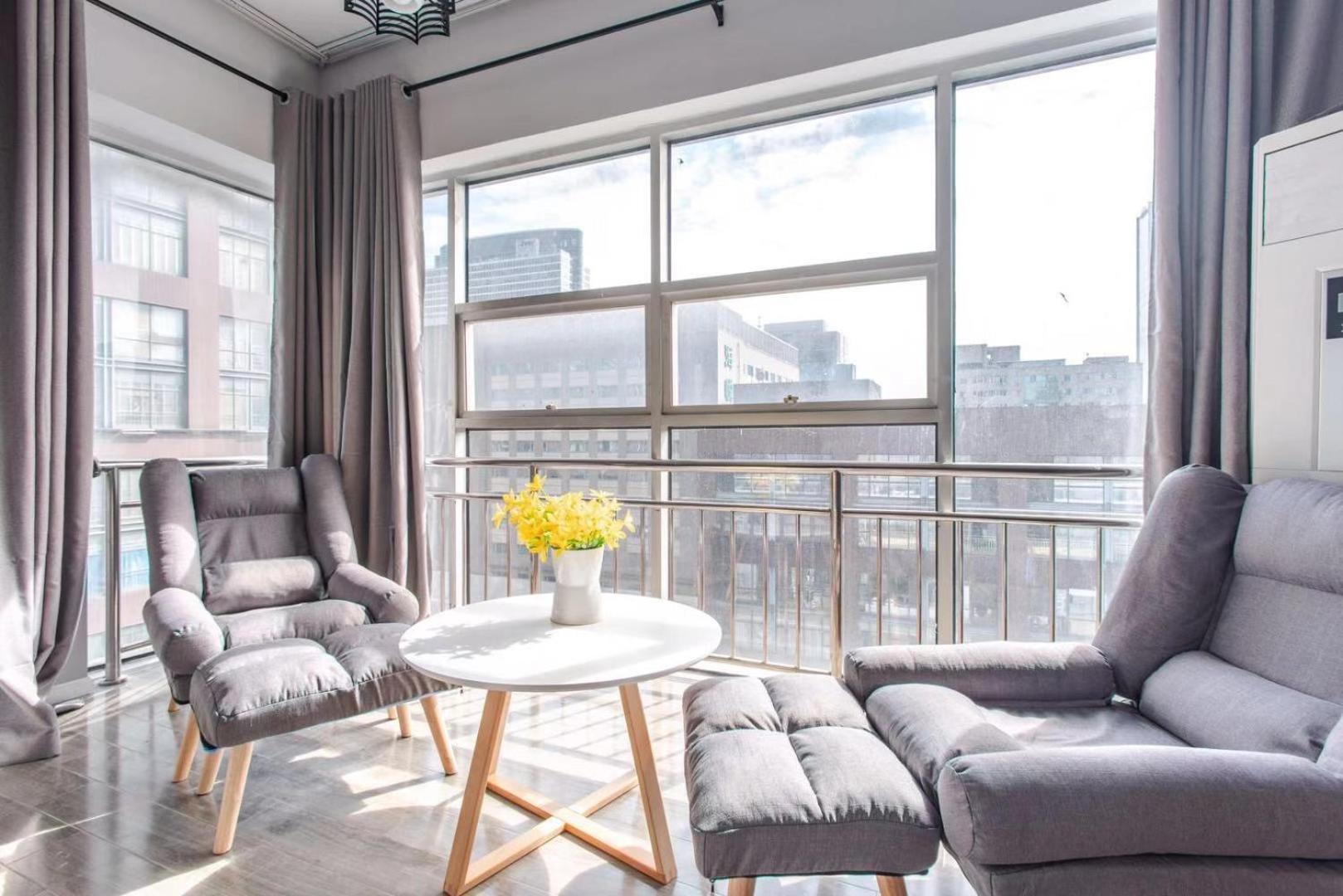 Apartment Xihe Light Luxury Self-service *